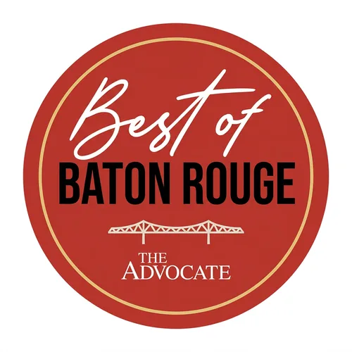 2025 Advocate Best Auto Detailing in Baton Rouge award badge.